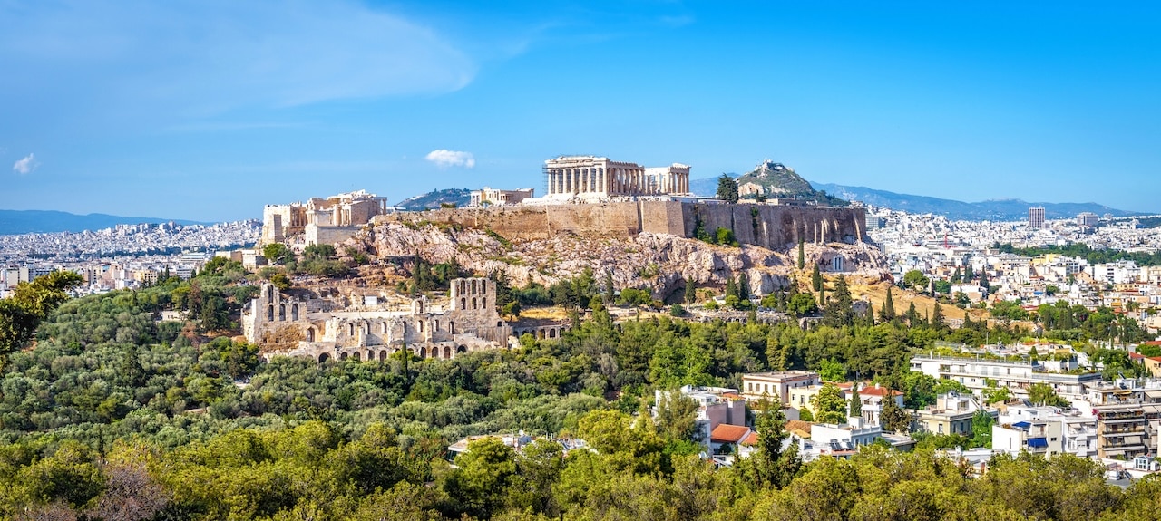 hvor bør man bo i Athen