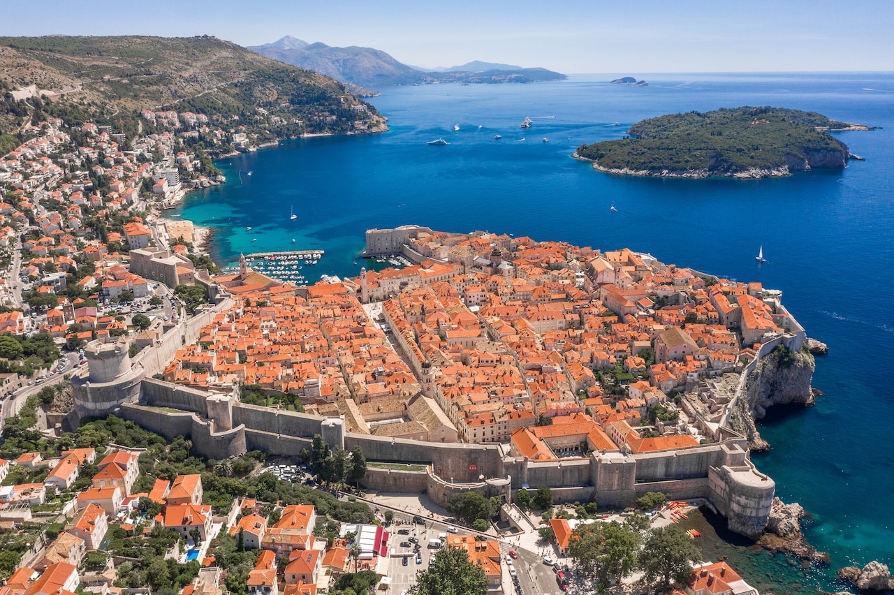 Hvor bør man bo i Dubrovnik