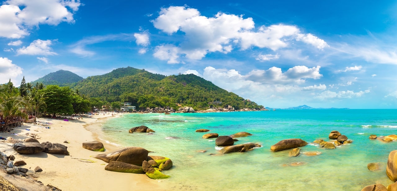 hvor bør man bo på Koh Samui