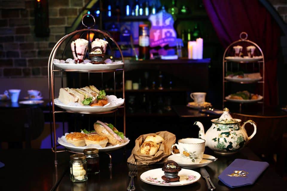 Afternoon tea med Harry Potter-tema i London