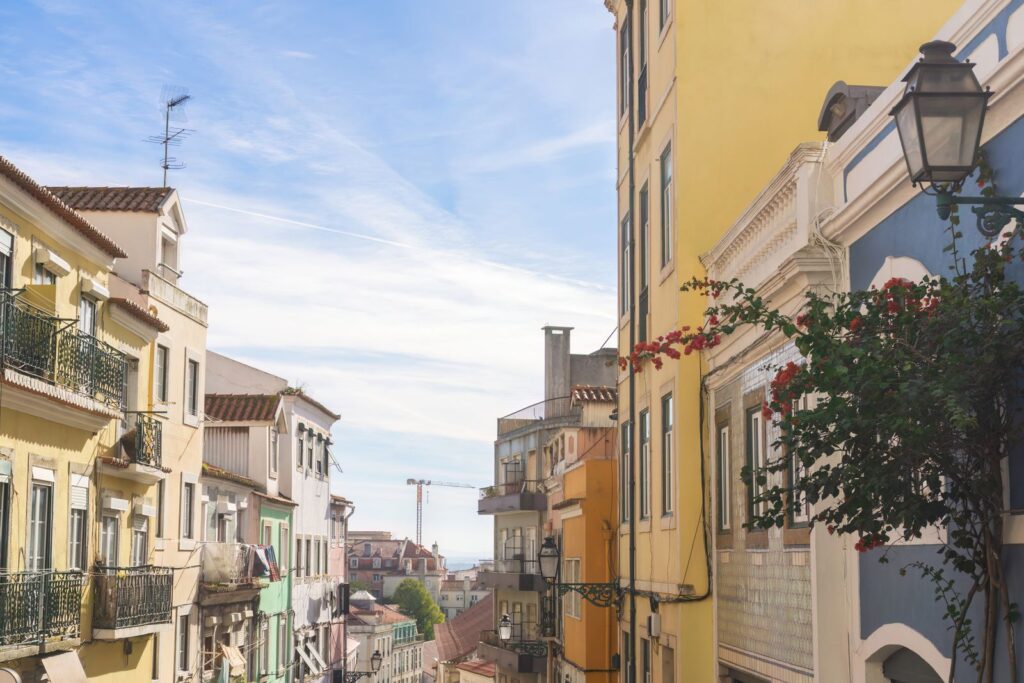 Alfama i Lisboa