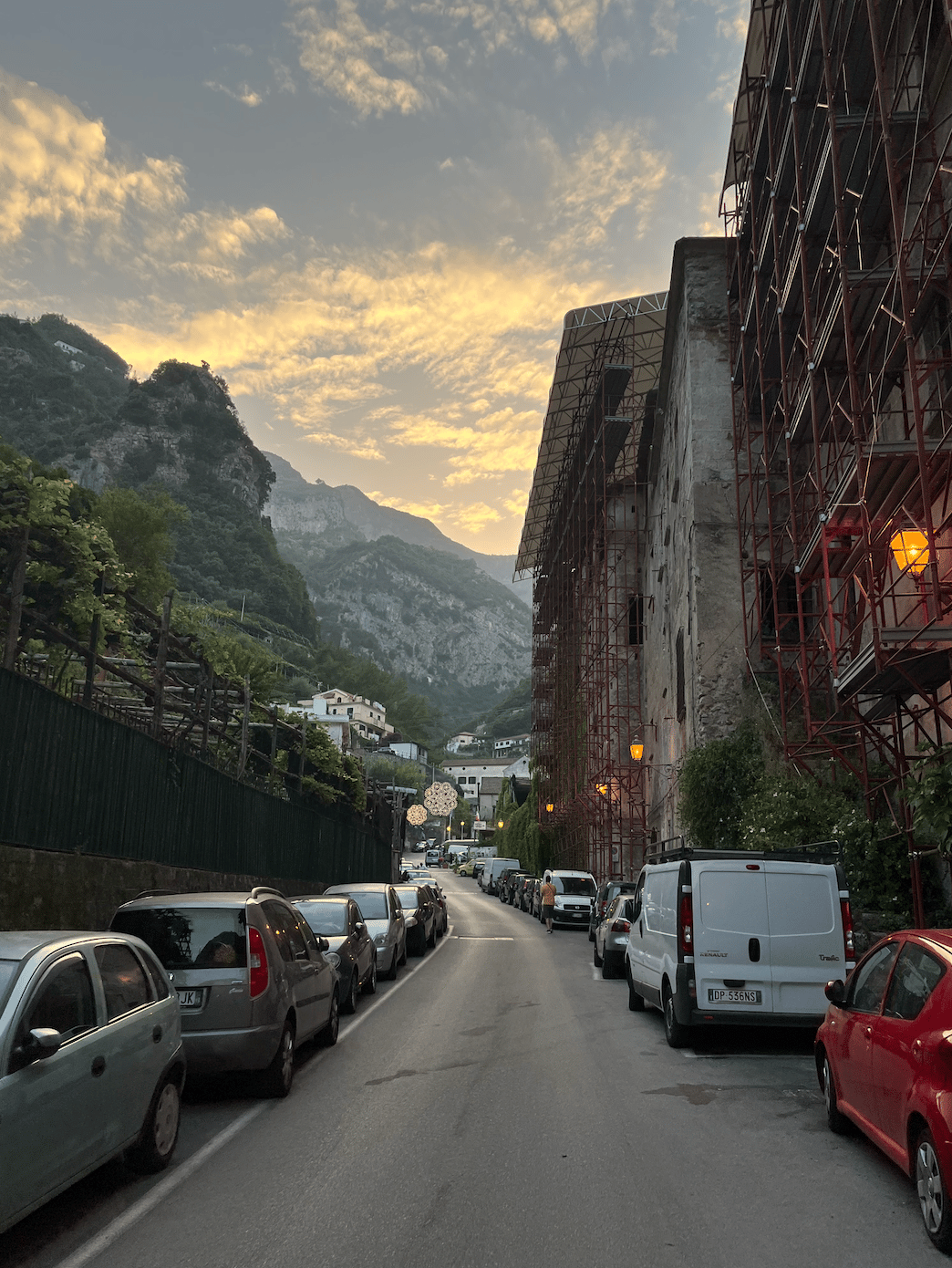 Amalfi landskap