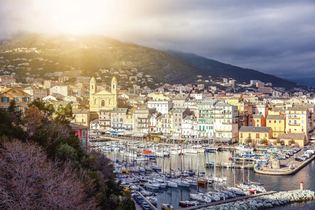 Bastia, herlig storby på Korsika