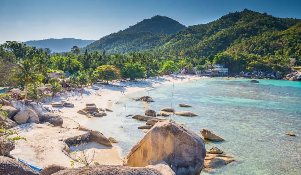 Beste områder å bo på Koh Samui i Thailand