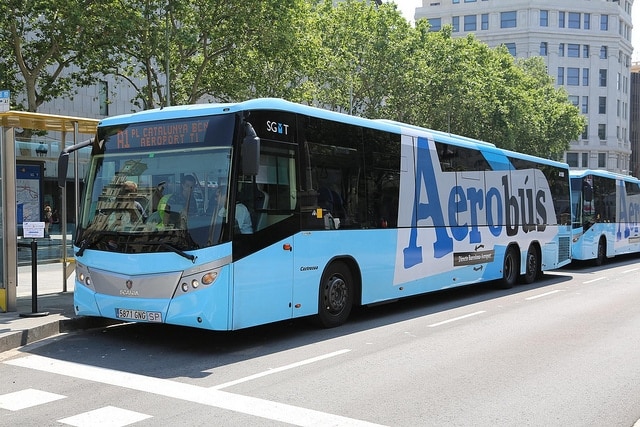 Transport fra Barcelona Lufthavn til sentrum - stor guide 7 Buss fra barcelona lufthavn