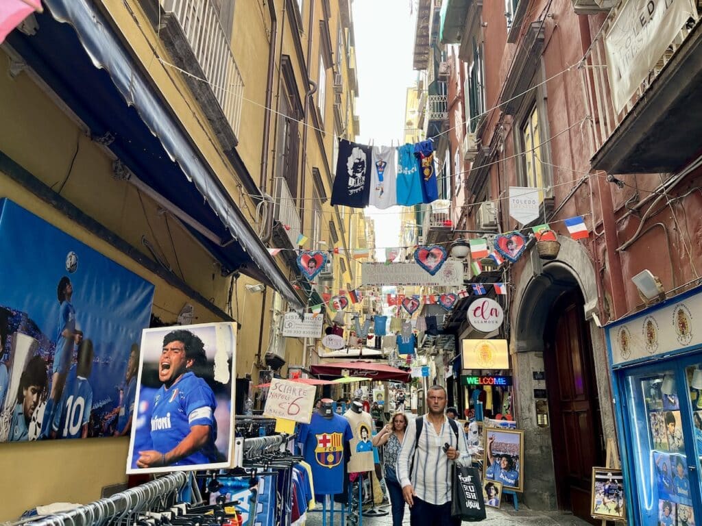 Det spanske kvarteret i Napoli