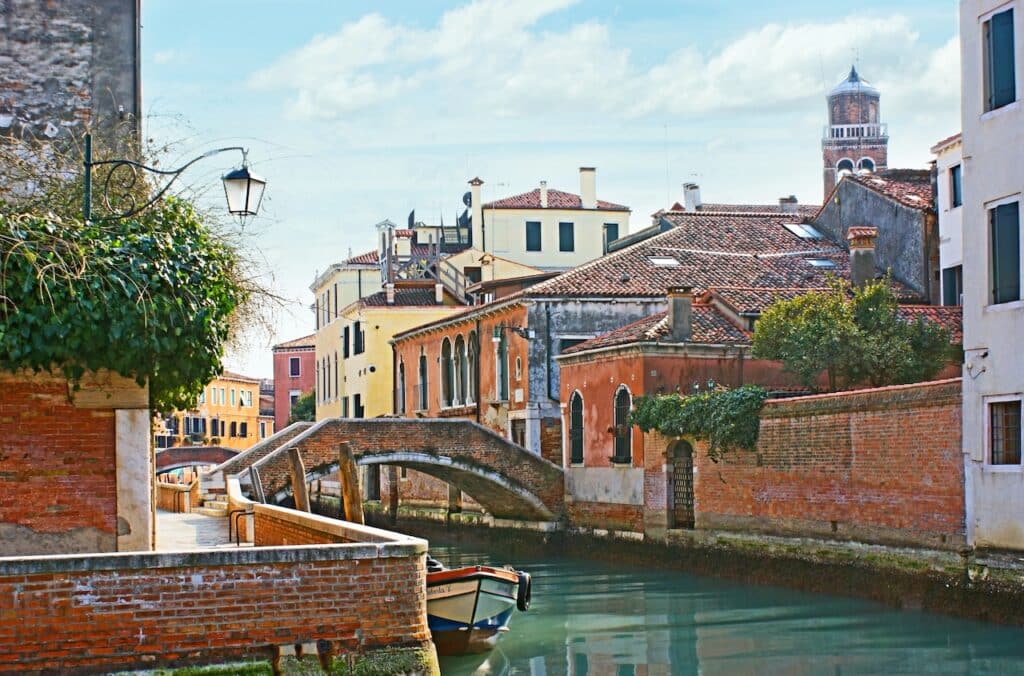 Dorsoduro, koselig område i Venezia
