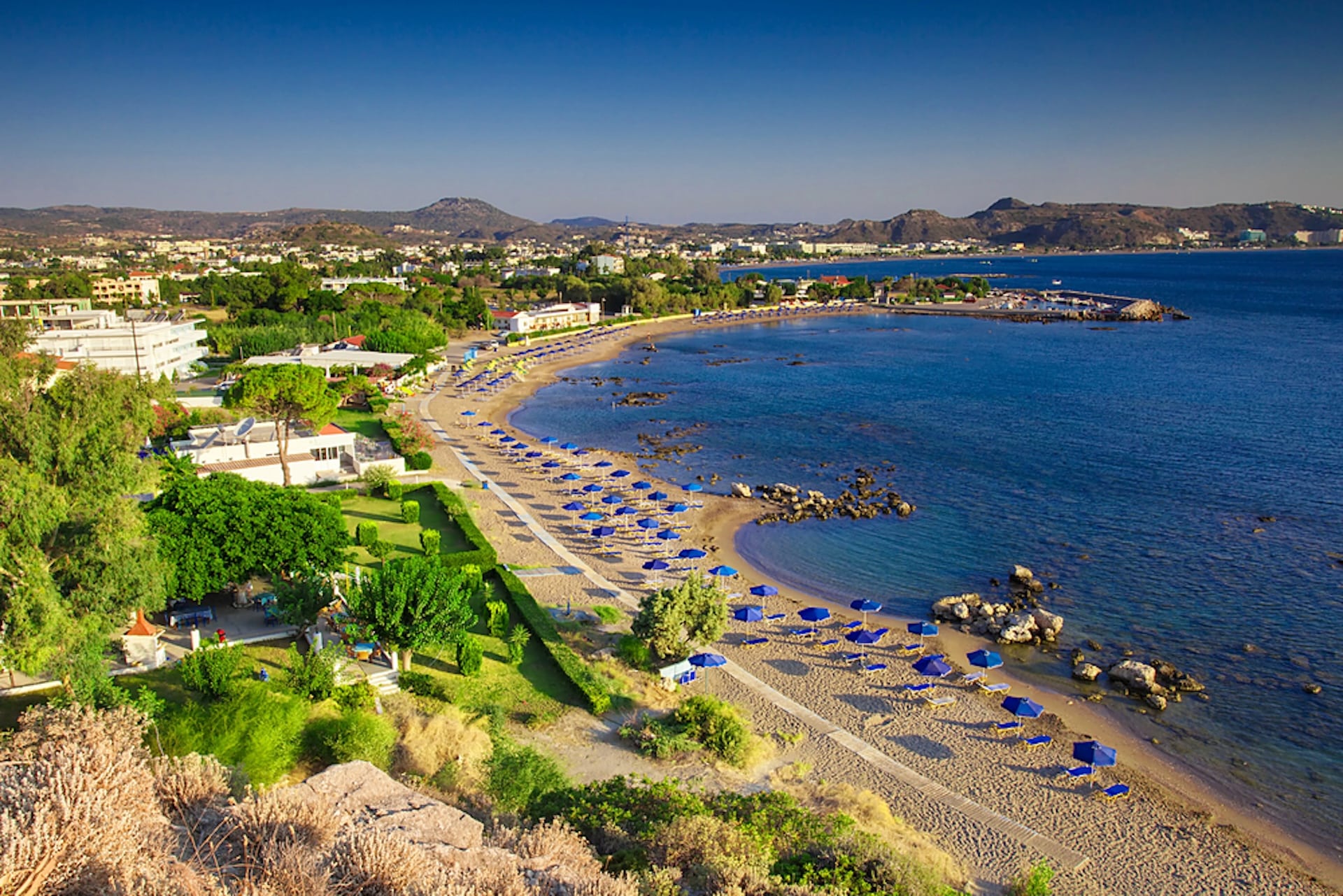 Hvor bør man bo på Rhodos? De 5 beste områdene og gode hoteller 10 Faliraki rhodos