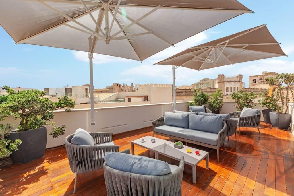 Hotellterrasse trapani