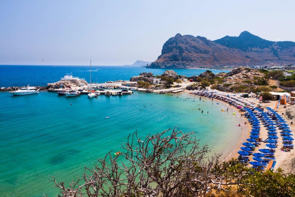 Hvor bør man bo på Rhodos? De 5 beste områdene og gode hoteller 19 Kolymbia rhodos