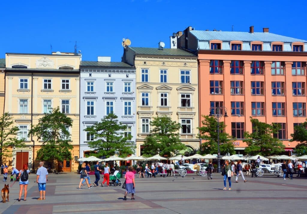 Hvor bør man bo i Krakow? De 3 beste områdene og gode hoteller 4 Krakow