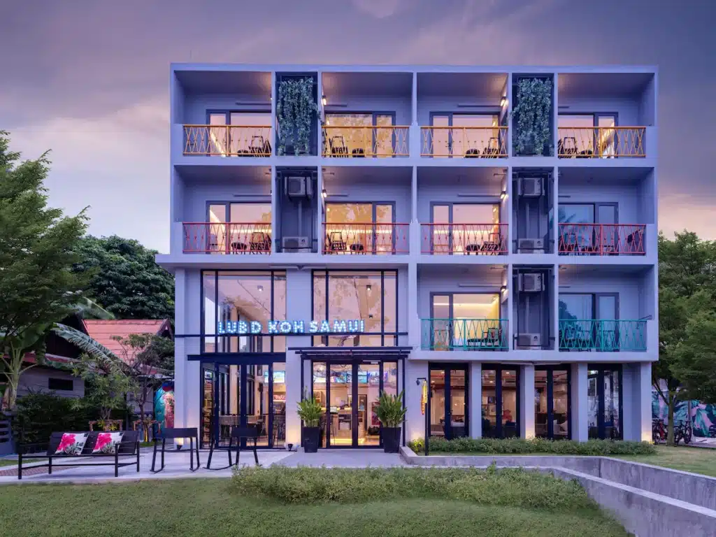 Lub d Koh Samui Chaweng, billig hotell for unge