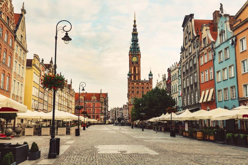 Hvor bør man bo i Gdansk? De 2 beste områdene og gode hoteller 3 Marked i Old Town i Gdansk