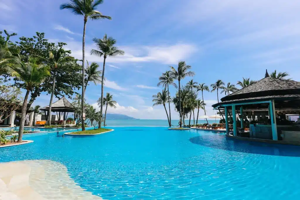 Melati Beach Resort basseng