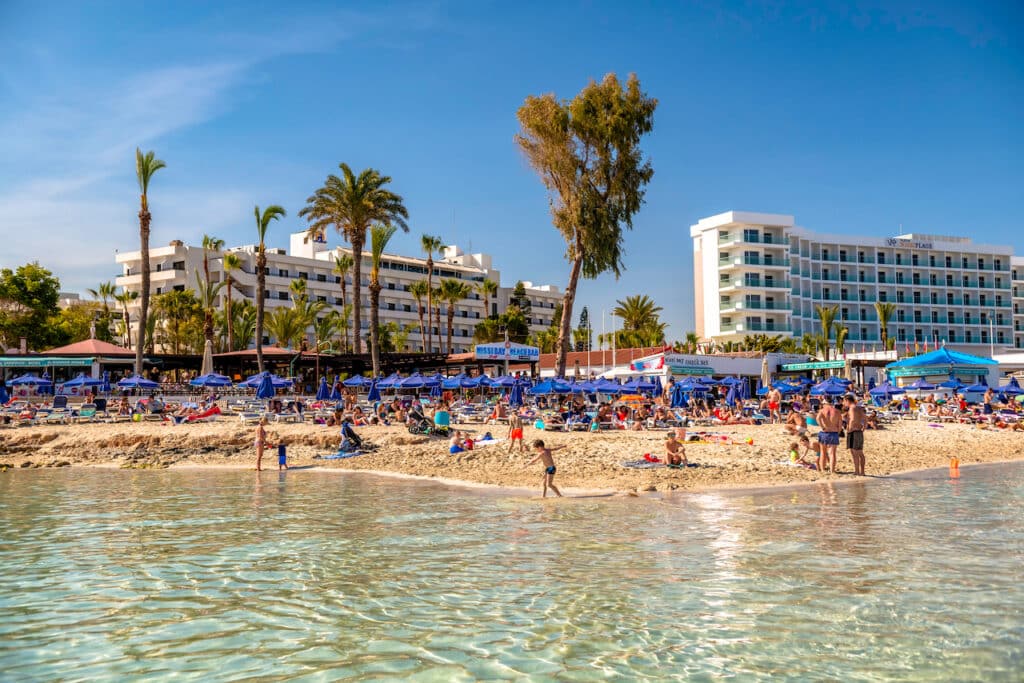 Nissi Beach i Ayia Napa