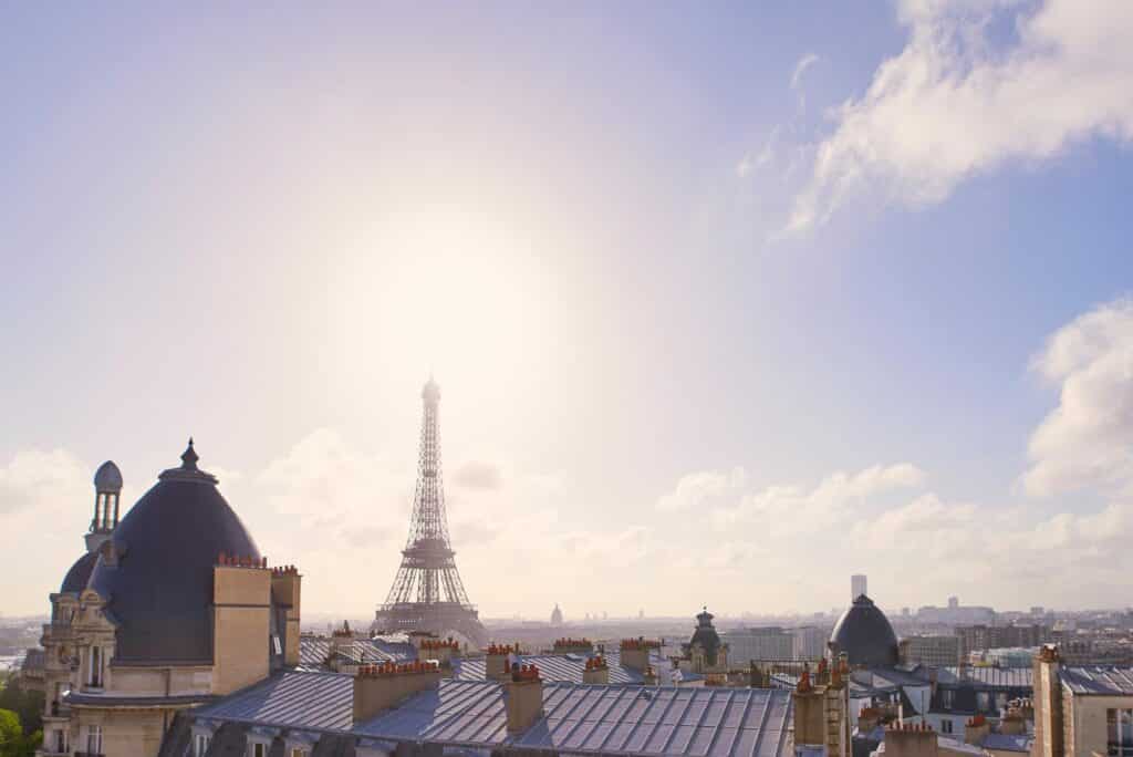 Paris og Eiffeltårnet