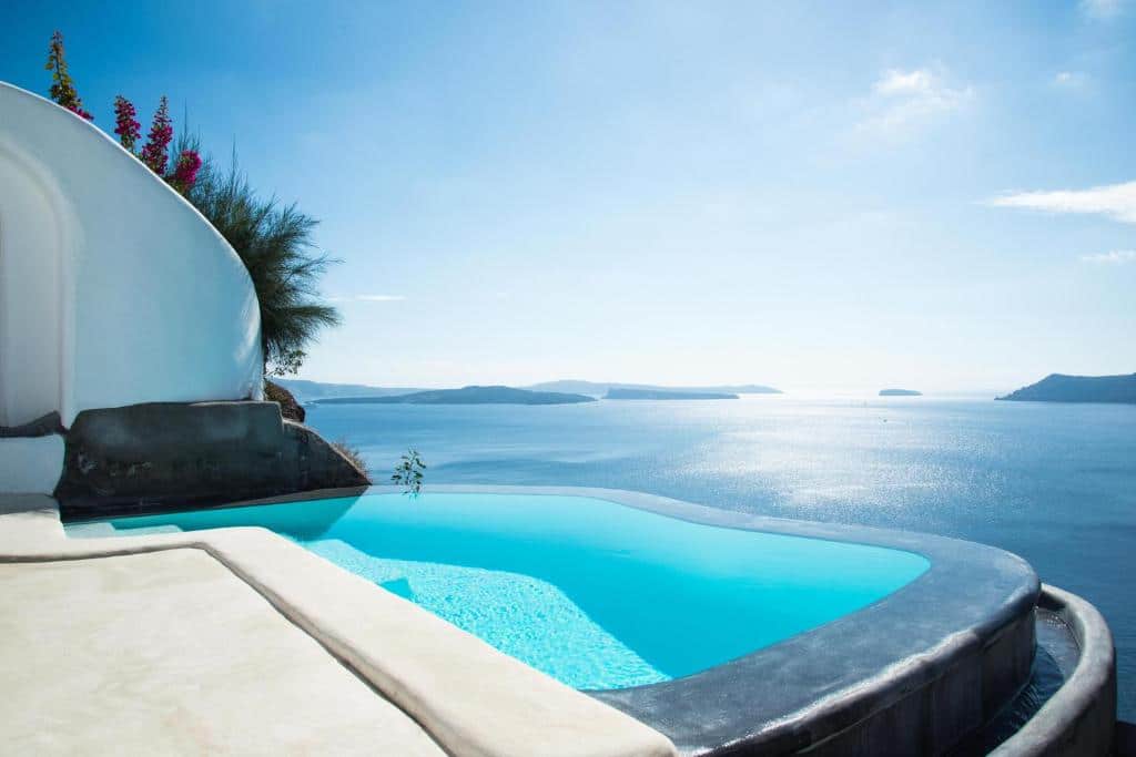Perivolas Hotel Santorini, luksushotell med privat basseng