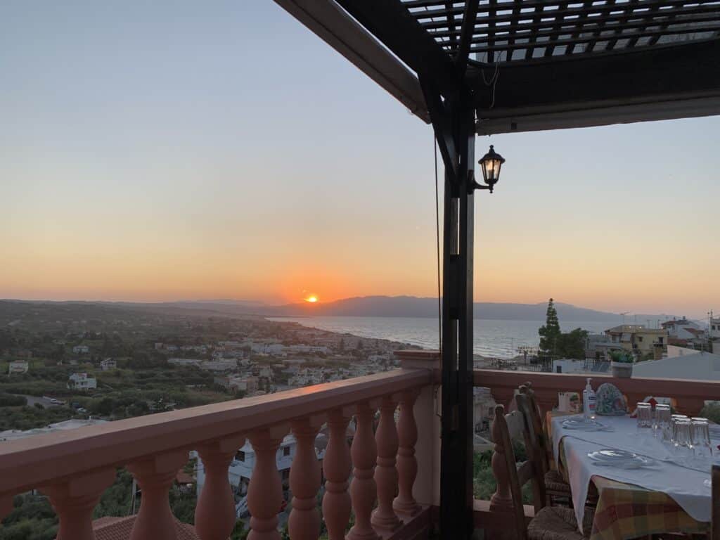 Platanias utsikt