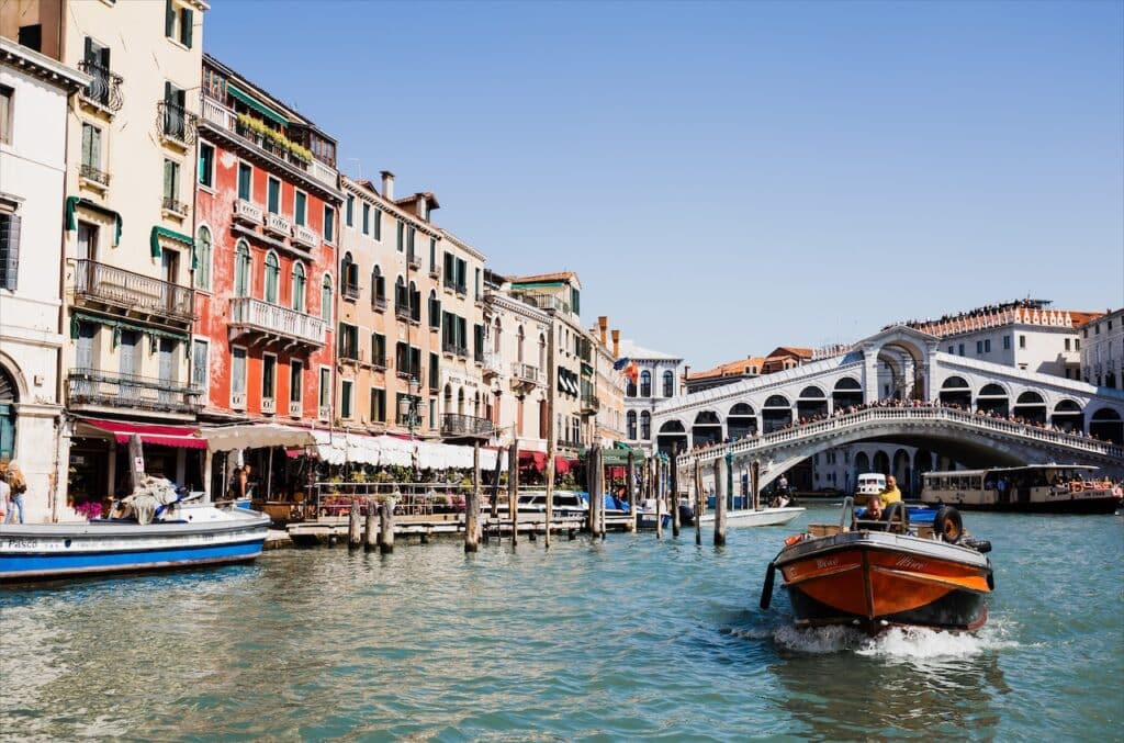 Rialtobroen i Venezia