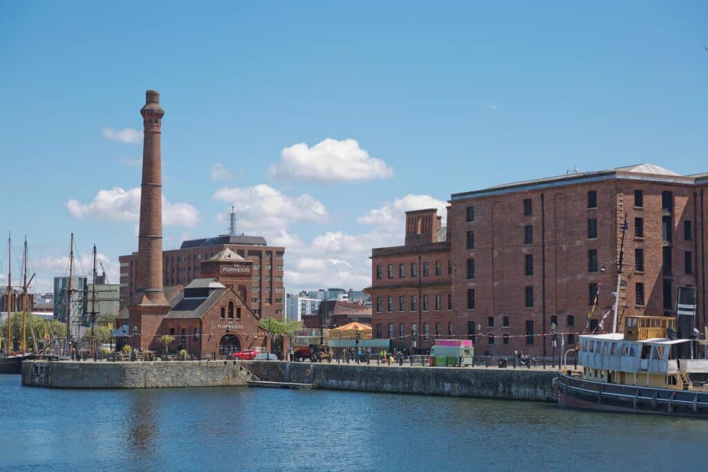 Royal Albert Dock i Liverpool