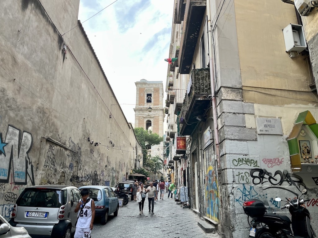 Sentrum av Napoli