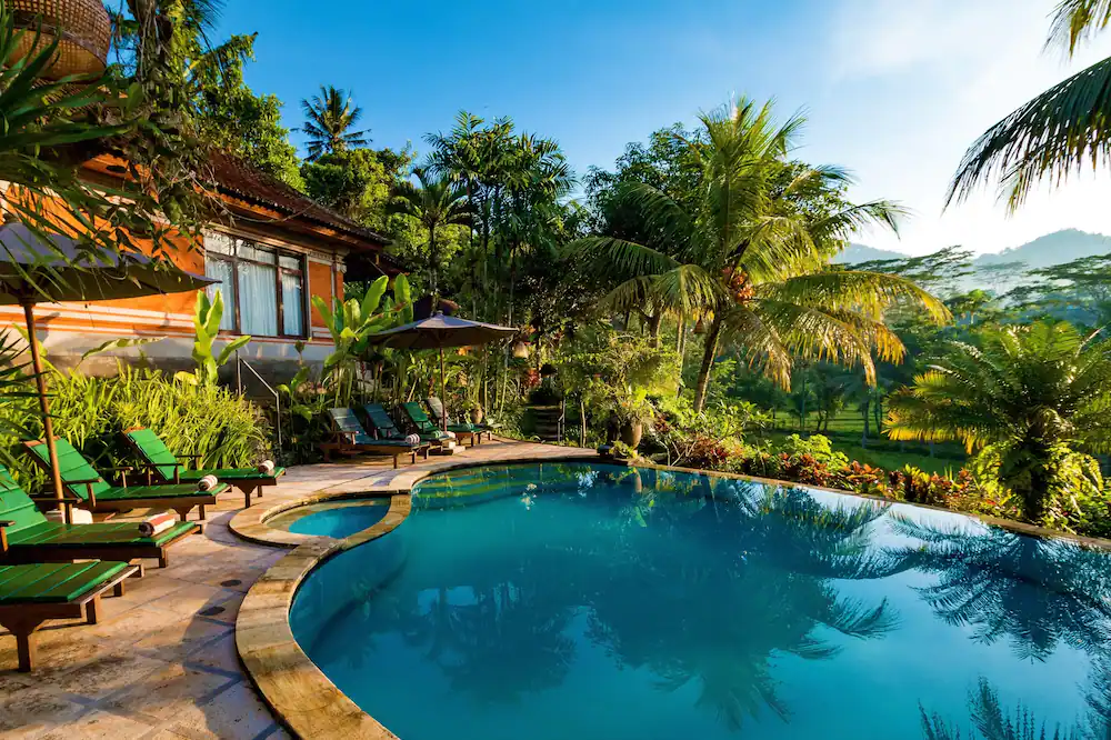 Sidemen hotell Bali