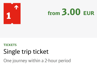 single trip ticket berlin Single trip ticket berlin