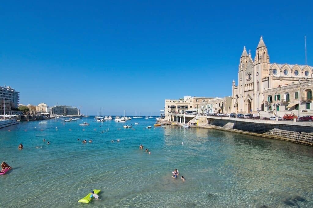 Hvor bør man bo på Malta? De 5 beste områdene og gode hoteller 4 St Julians