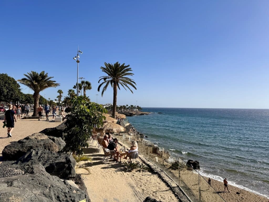 Strandbar i Puerto del Carmen