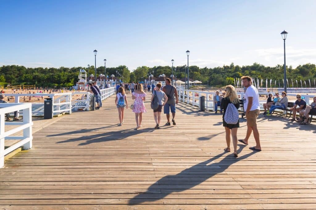 Hvor bør man bo i Gdansk? De 2 beste områdene og gode hoteller 14 Strandpromenaden i Brzeźno