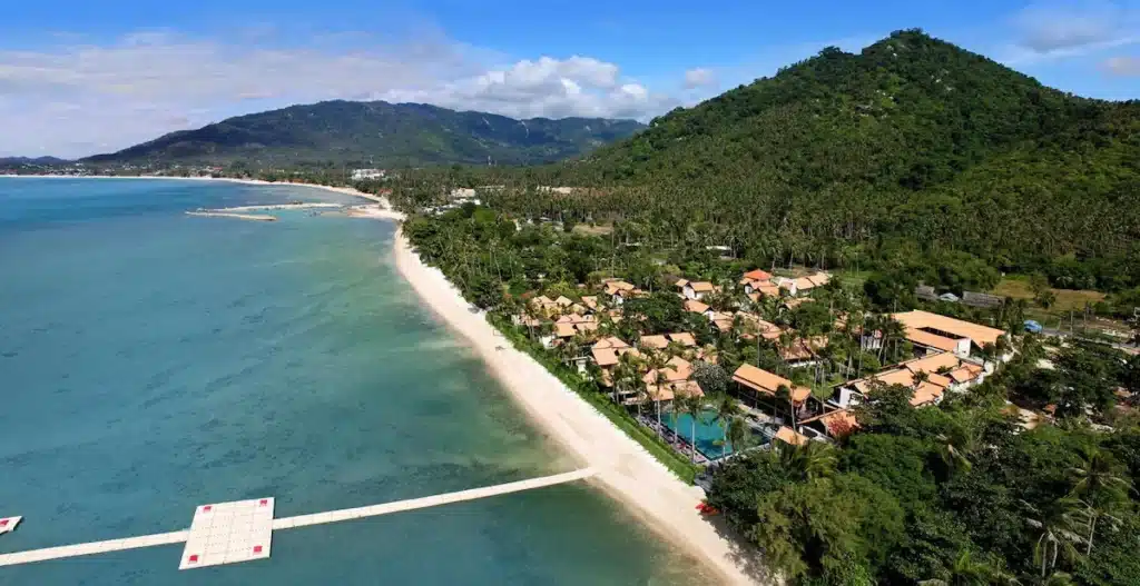 The Lamai Samui stranden
