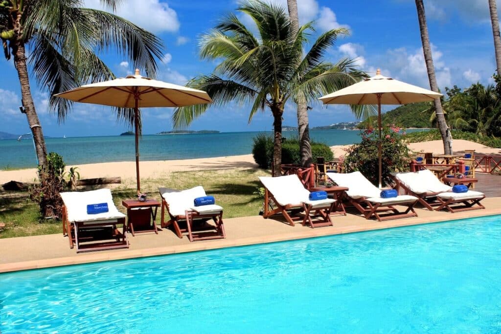 The Waterfront Hotel Bophut basseng