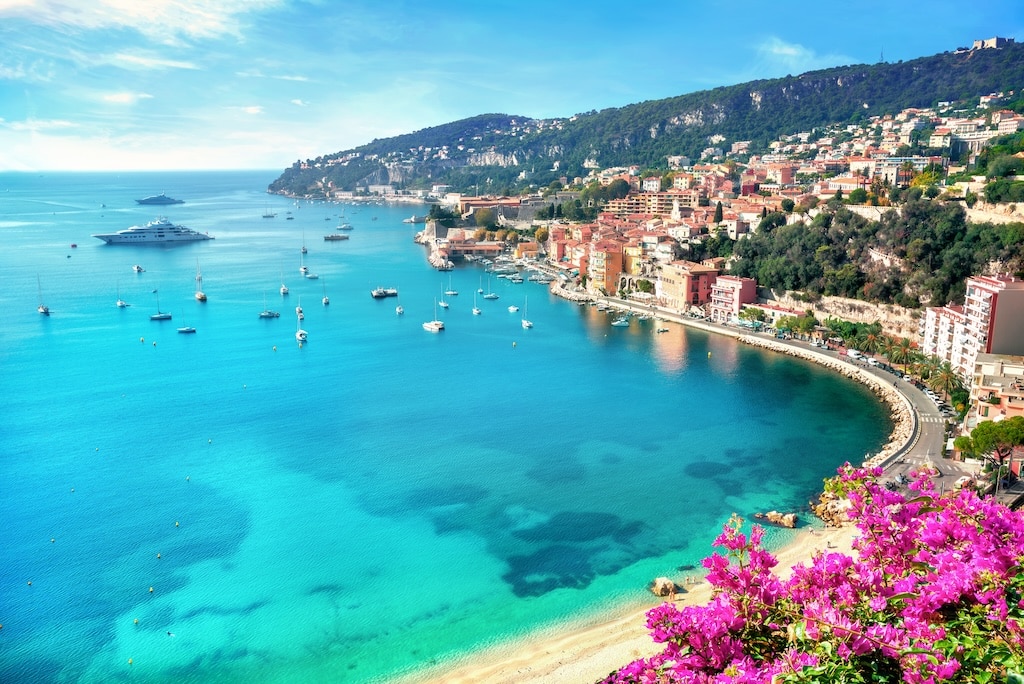 Hvor bør man bo i Nice? De 4 beste områdene og gode hoteller 18 Villefranche-Sur-Mer strand