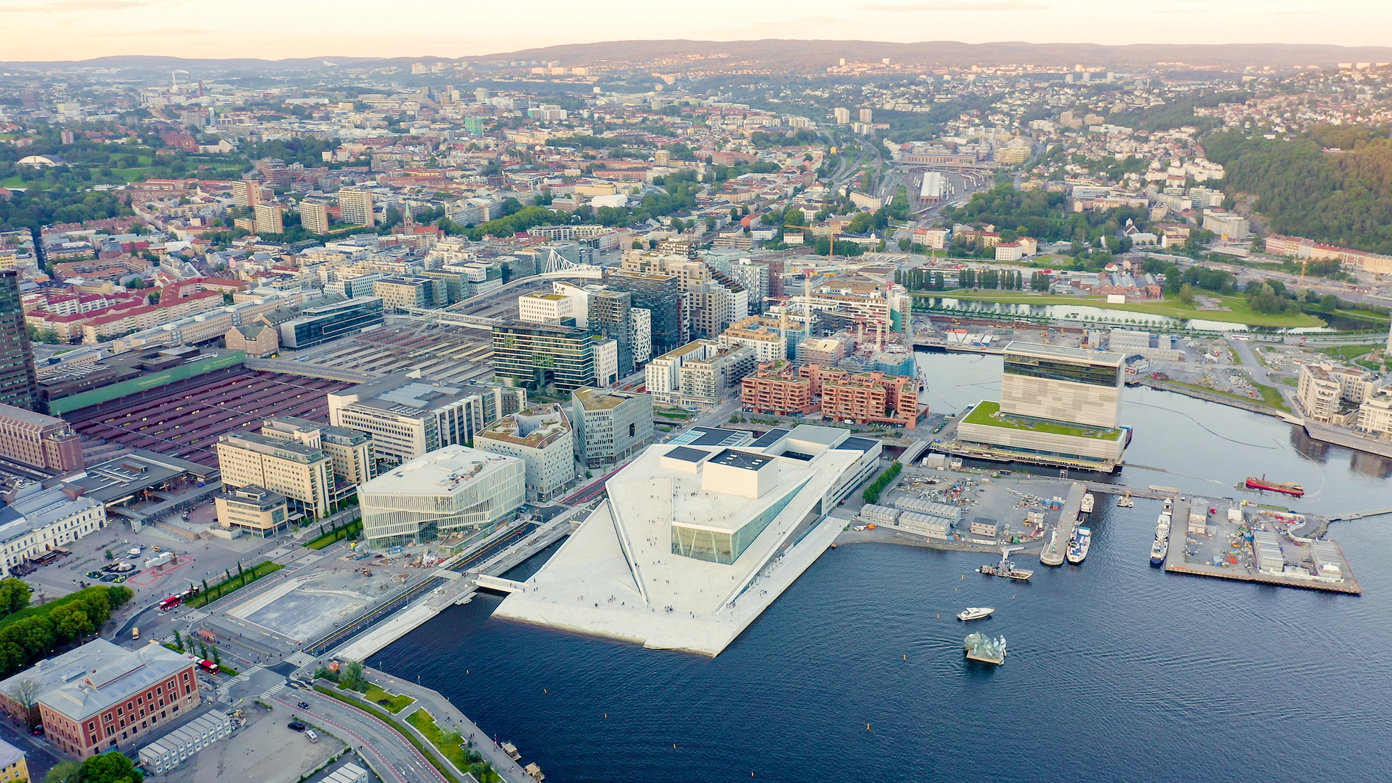 Hvor bør man bo i Oslo? De 5 beste områdene & gode hoteller 3 Bjørvika ved havnefronten i Oslo