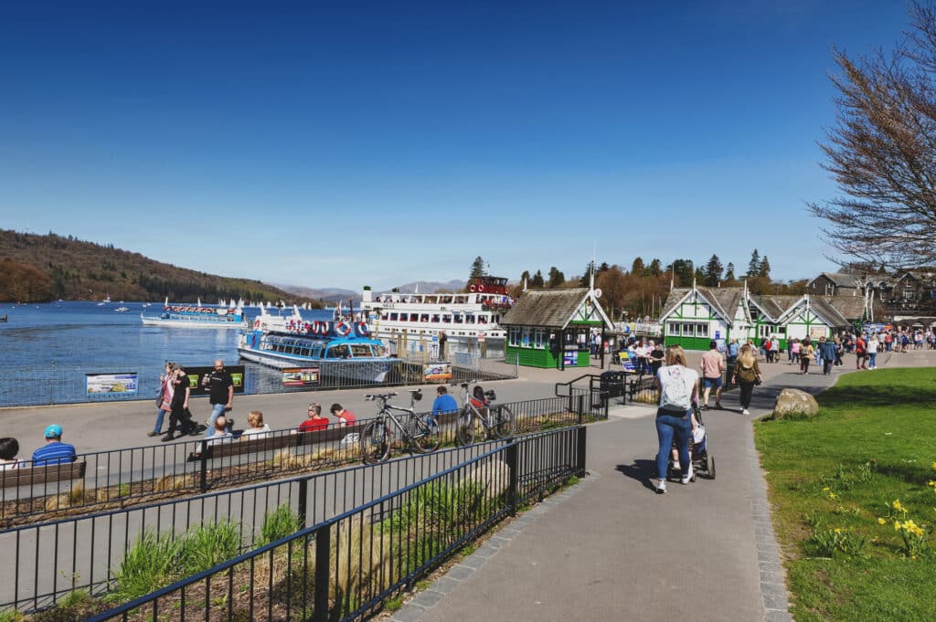 Bowness-on-Windermere i Lake District