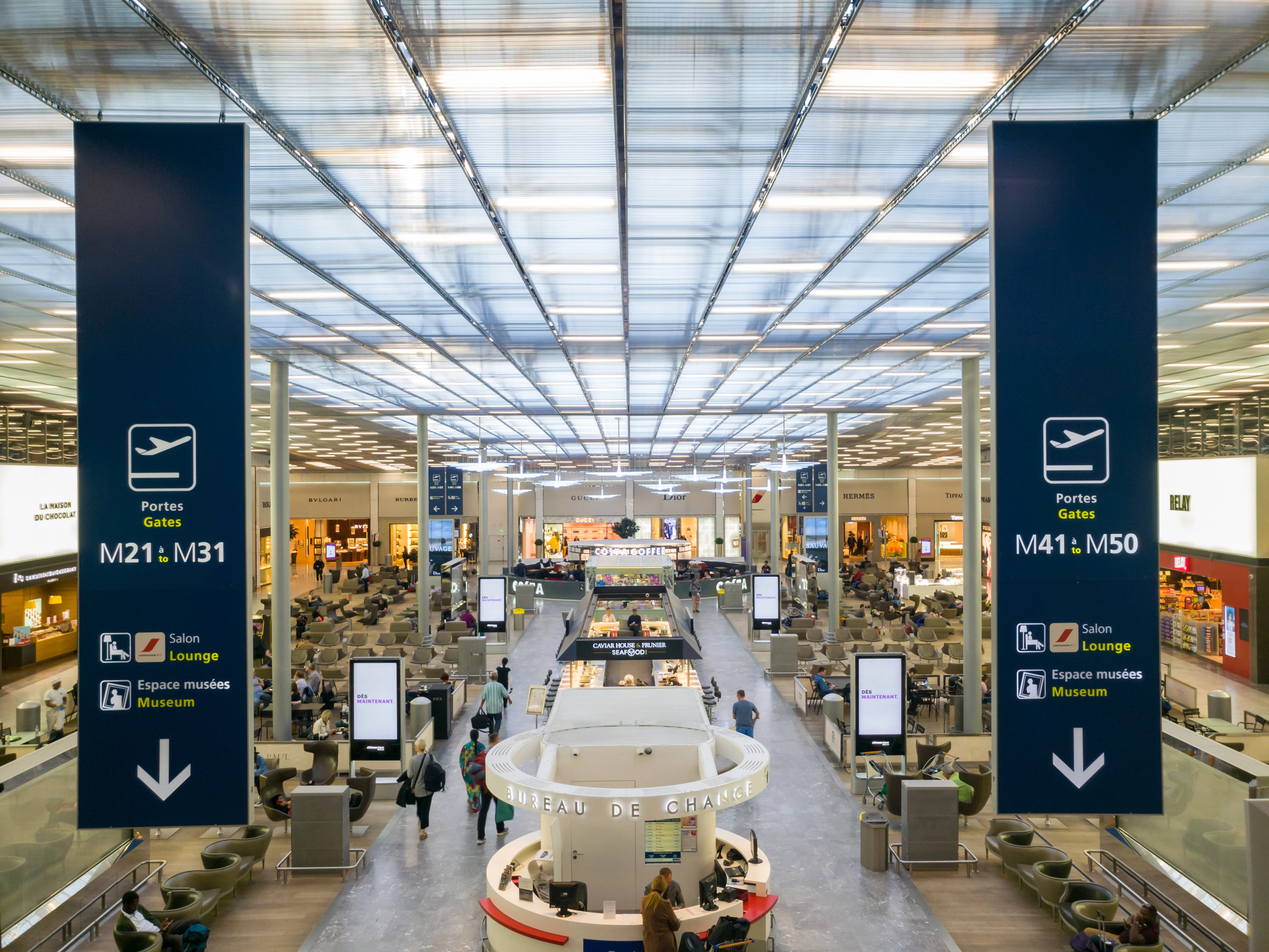 Charles de Gaulle lufthavn i Paris
