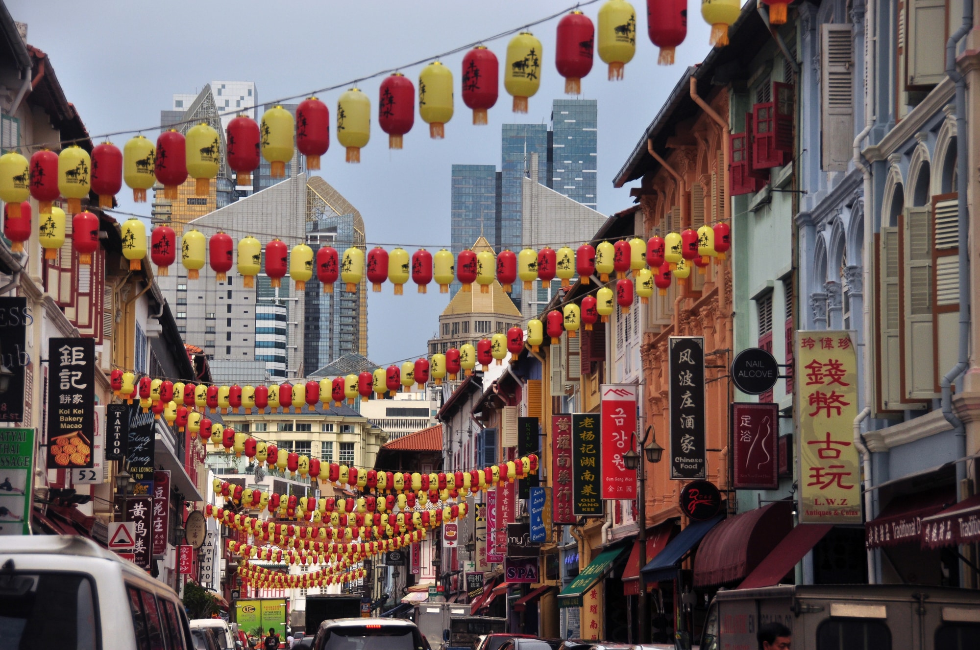 Chinatown i Singapore