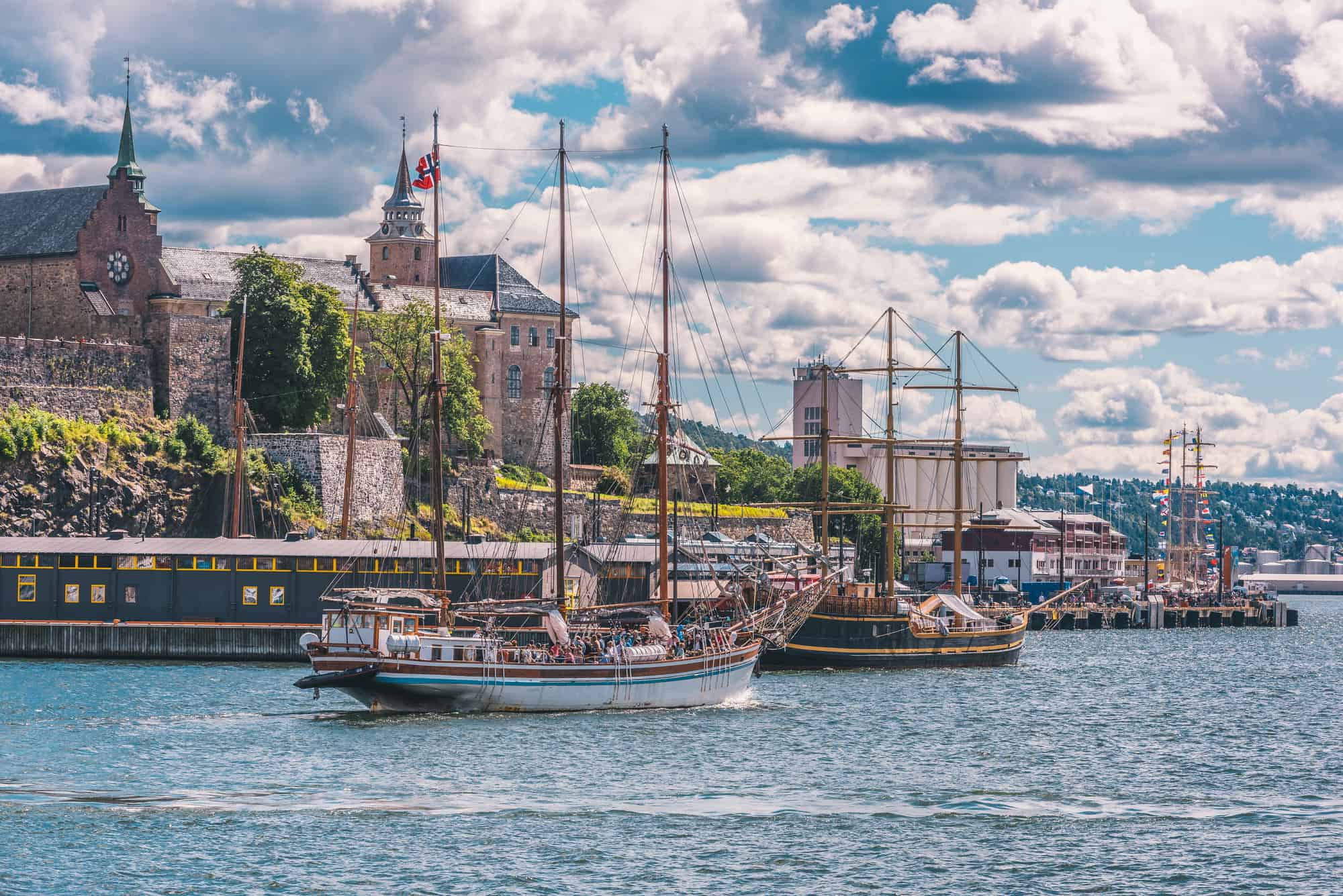Hvor bør man bo i Oslo? De 5 beste områdene & gode hoteller 2 Det sentrale Oslo i bydelen Sentrum