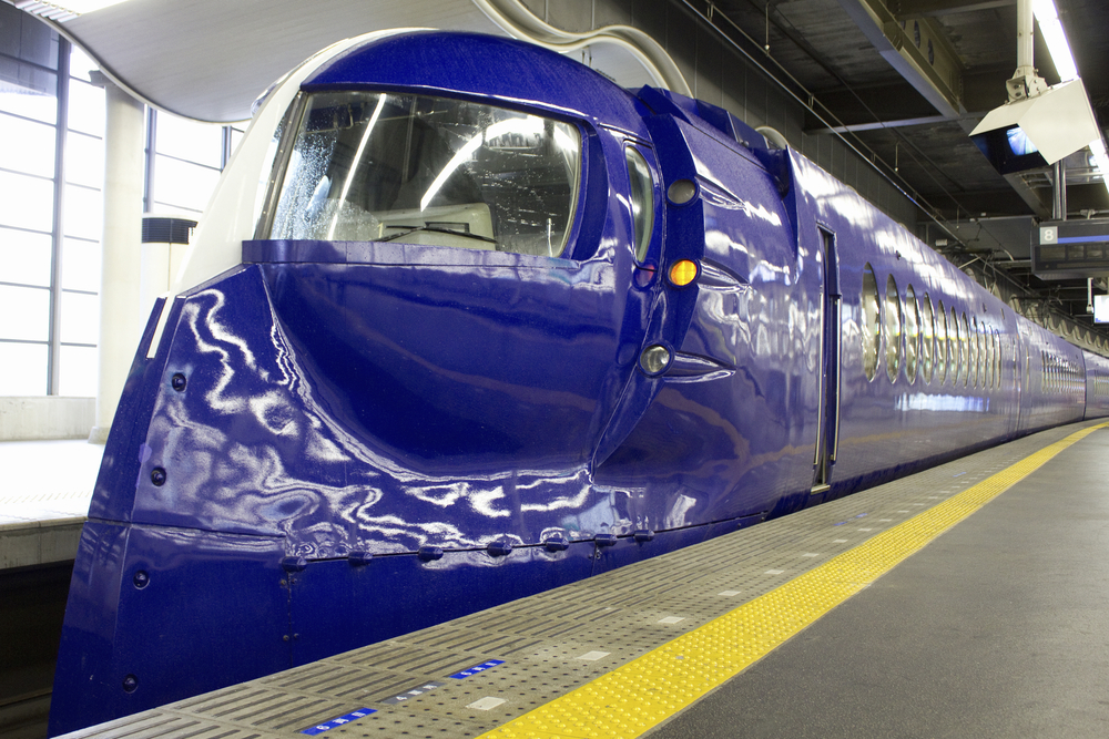 Fra Kansai lufthavn til Osaka og Kyoto - transportguide 2 Ekspresstoget Rapi:t på Nankai Namba Station