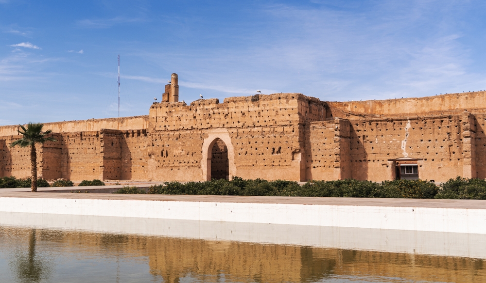 Hvor bør man bo i Marrakech? De 5 beste områdene & gode hoteller 3 El Badi-palasset i Kasbah i Marrakech