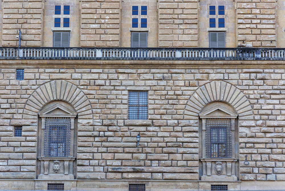 Severdigheter i Firenze: 20 ting å se og gjøre 8 Fasaden på Palazzo Pitti i Firenze
