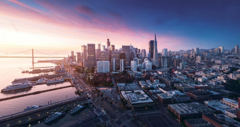 Hvor bør man bo i San Francisco? De 5 beste områdene & gode hoteller 10 Financial District i San Francisco