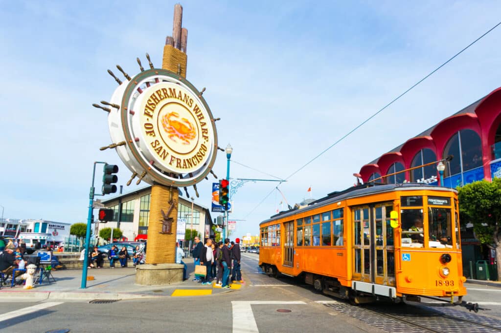 Hvor bør man bo i San Francisco? De 5 beste områdene & gode hoteller 4 Fisherman’s Wharf i San Francisco