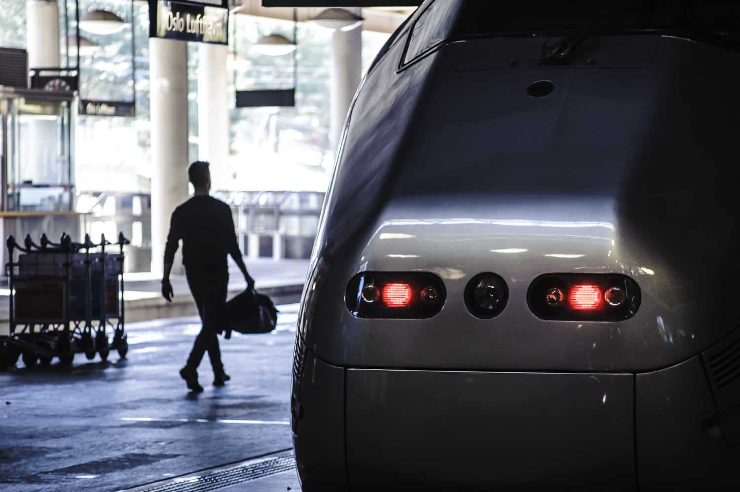 Flytoget ved Oslo lufthavn