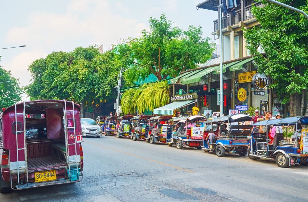 Gamlebyen i Chiang Mai