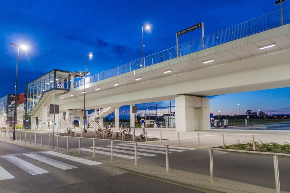 Togstasjonen ved Gdańsk Lech Wałęsa Airport