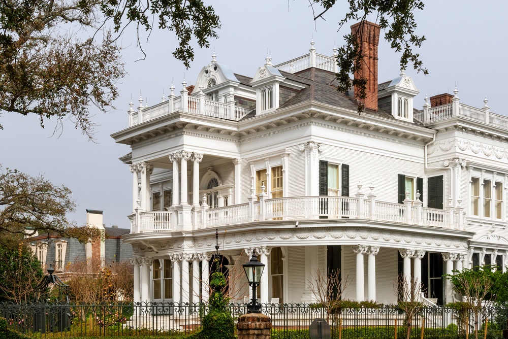Hvor bør man bo i New Orleans? De 5 beste områdene & gode hoteller 6 Historisk villa i St. Charles Avenue i Garden District i New Orleans