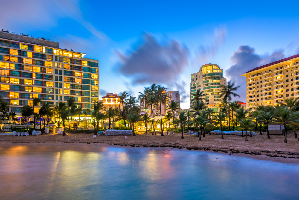 Hvor bør man bo på Puerto Rico? De 7 beste stedene & gode hoteller 3 Hoteller og høyhus langs Condado Beach i San Juan