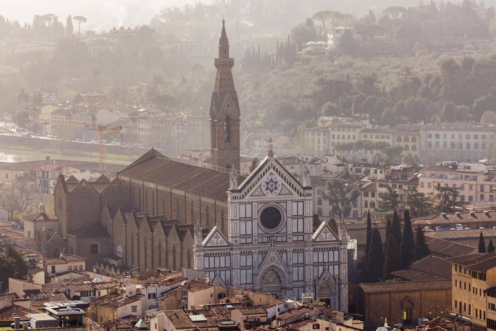 Severdigheter i Firenze: 20 ting å se og gjøre 11 Kirken Santa Croce i Firenze