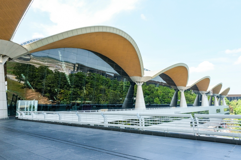 Terminal 1 på Kuala Lumpur lufthavn (KLIA)